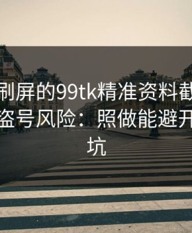 朋友圈刷屏的99tk精准资料截图，可能暗藏盗号风险：照做能避开大多数坑